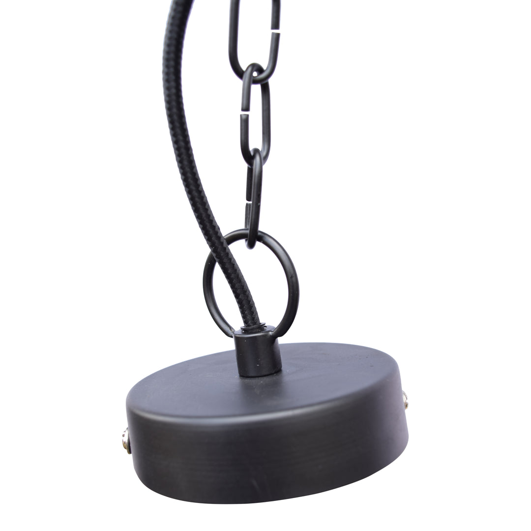 Hanglamp Rocky ø40cm. mat black