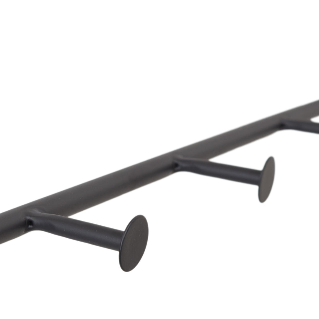 LOFT42 Jasmin Kapstok – Zwart – Metaal – 9 haken - 60x80x32