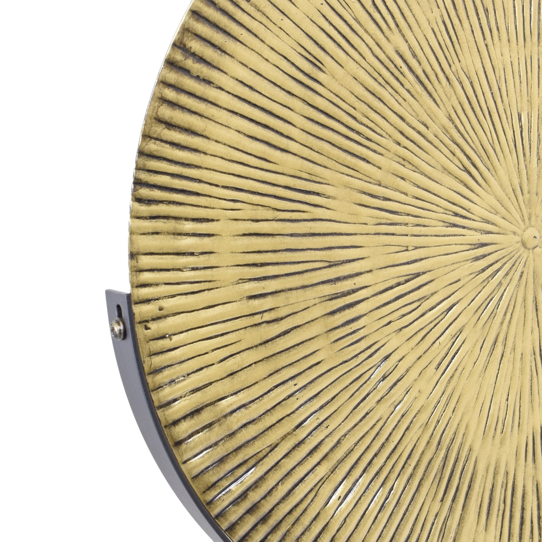 LOFT42 Burst Ornament op voet - Messing Metaal Ø36cm