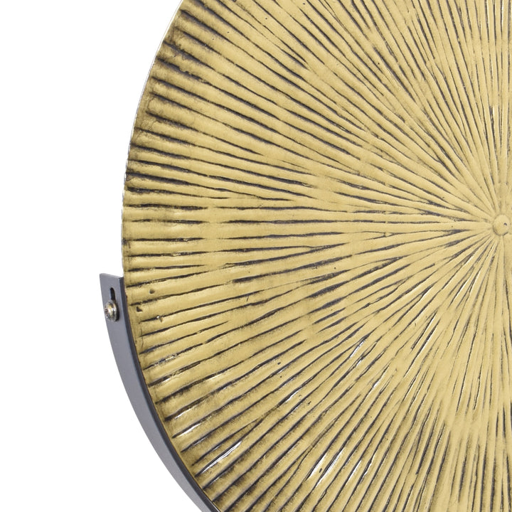 LOFT42 Burst Ornament op voet - Messing Metaal Ø36cm