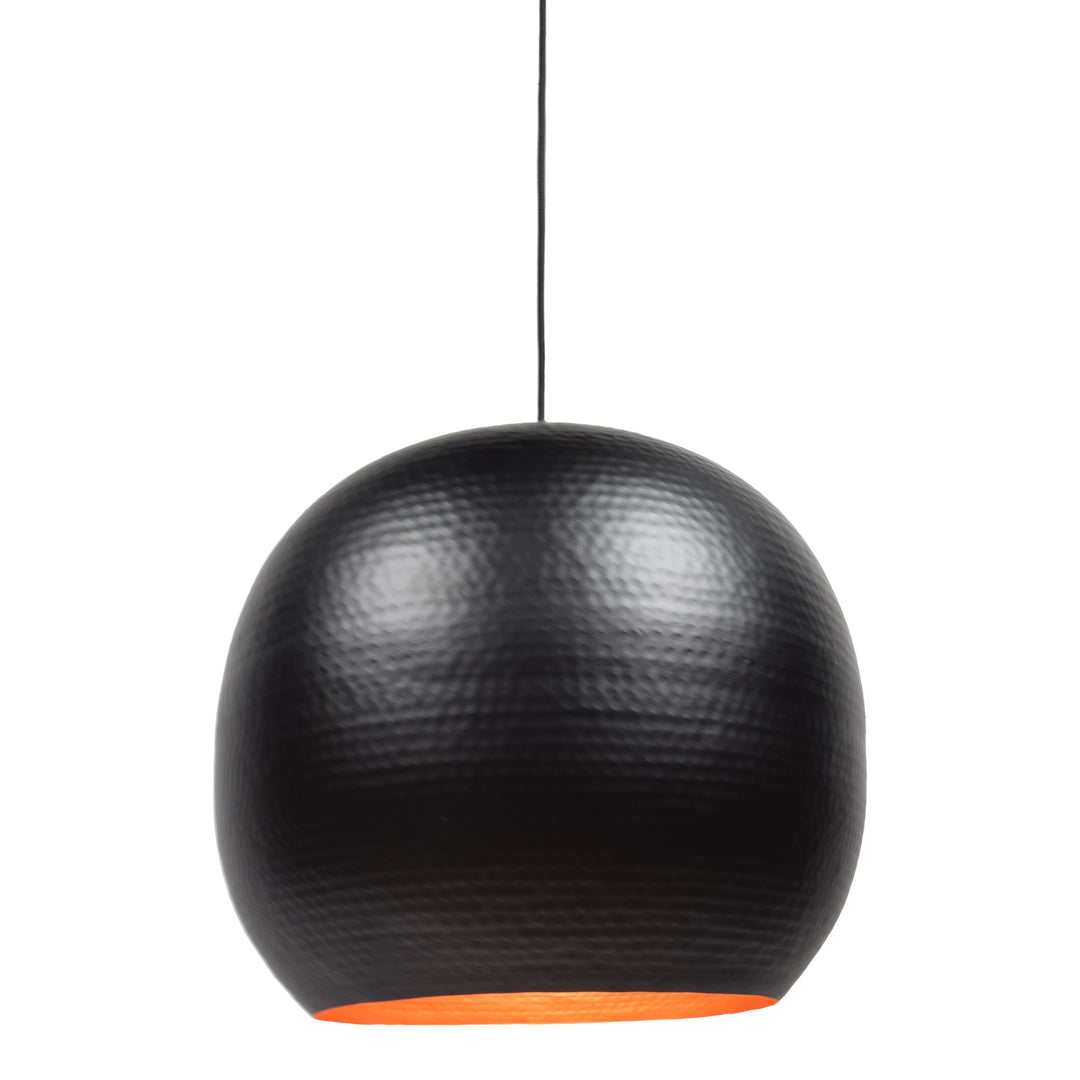 Suspension Artisan XL Ø40cm. Noir