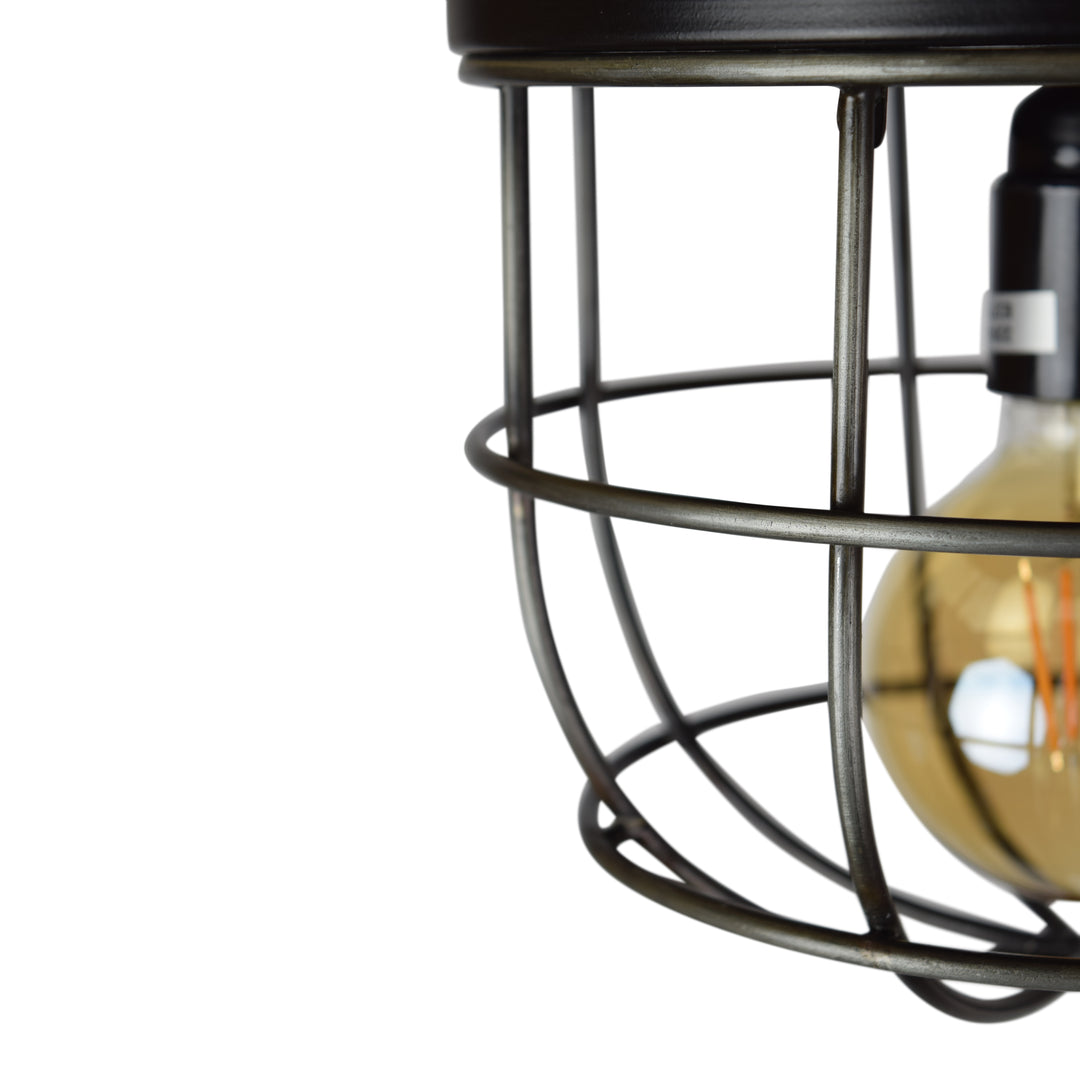 Plafondlamp Barn large Ø22 x 21 vintage black