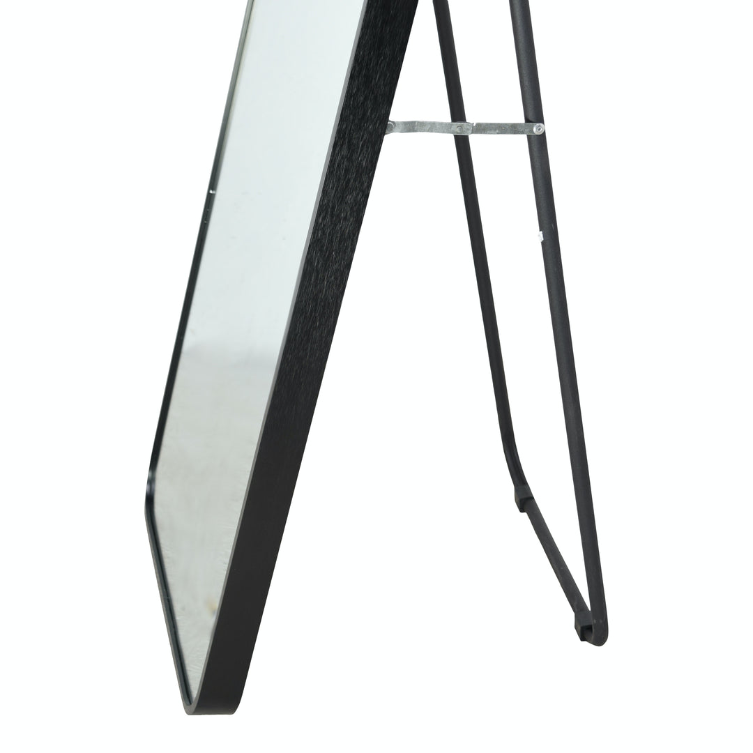 Fragix Alux Steh-/Hängespiegel - Schwarz - Aluminium