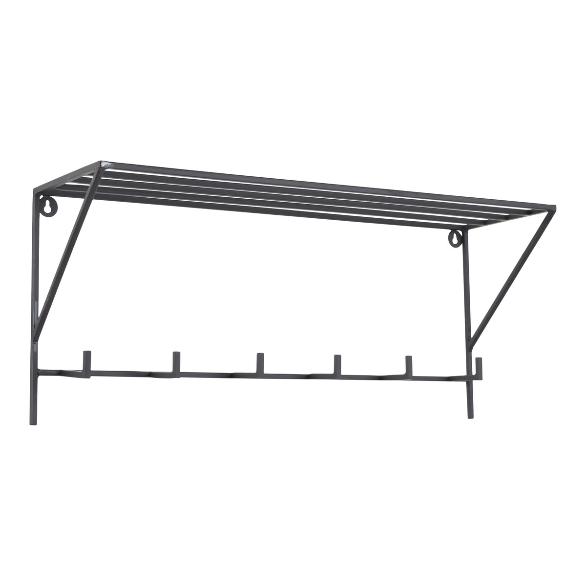 LOFT42 Hakengarderobe - Schwarz - Metall