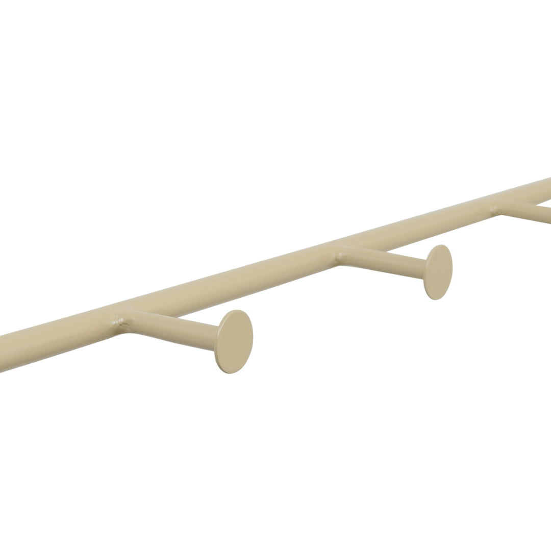 LOFT42 Jasmin Kapstok – Beige – Metaal – 9 haken - 60x80x32