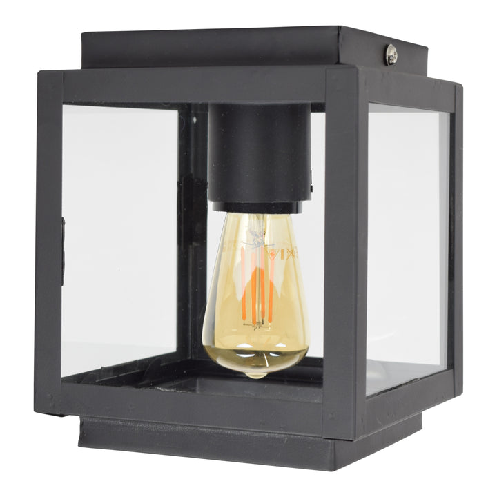 Deckenleuchte Loft Vintage schwarz