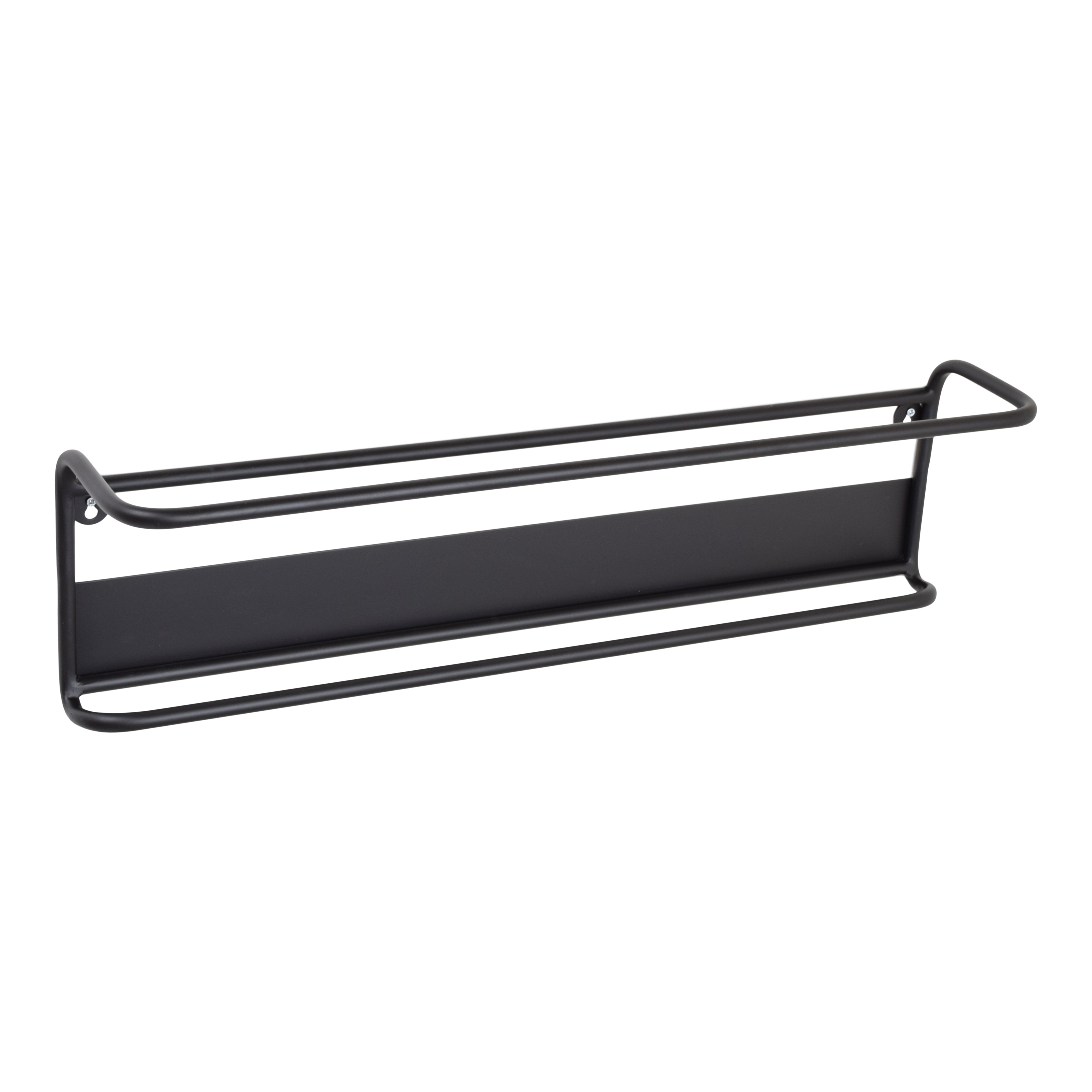 LOFT42 Wandschoenenrek Phill - Zwart - Metaal - 70x20x15