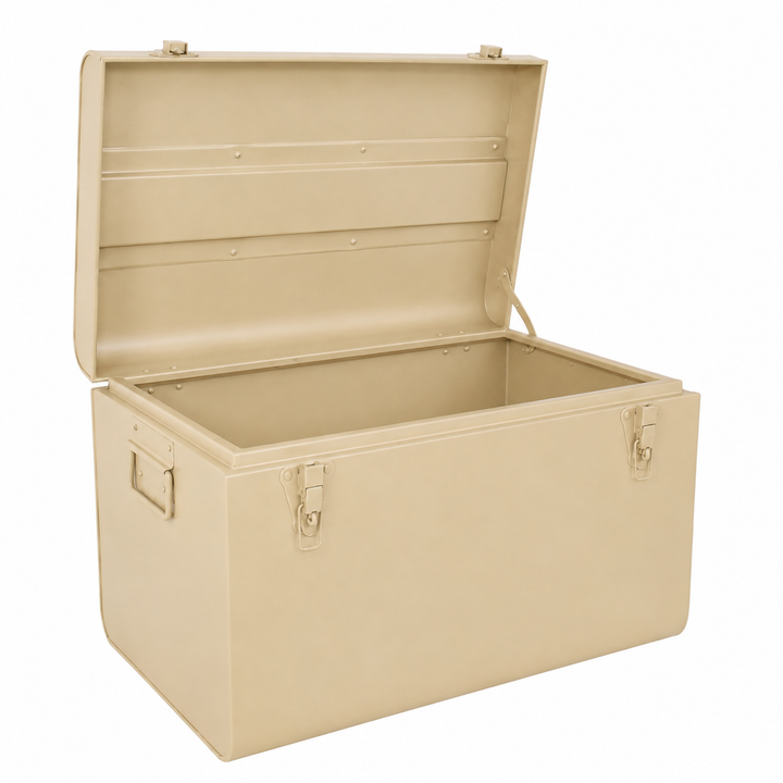 LOFT42 Box Opbergkist Medium - Metaal - Beige - 50x31x31