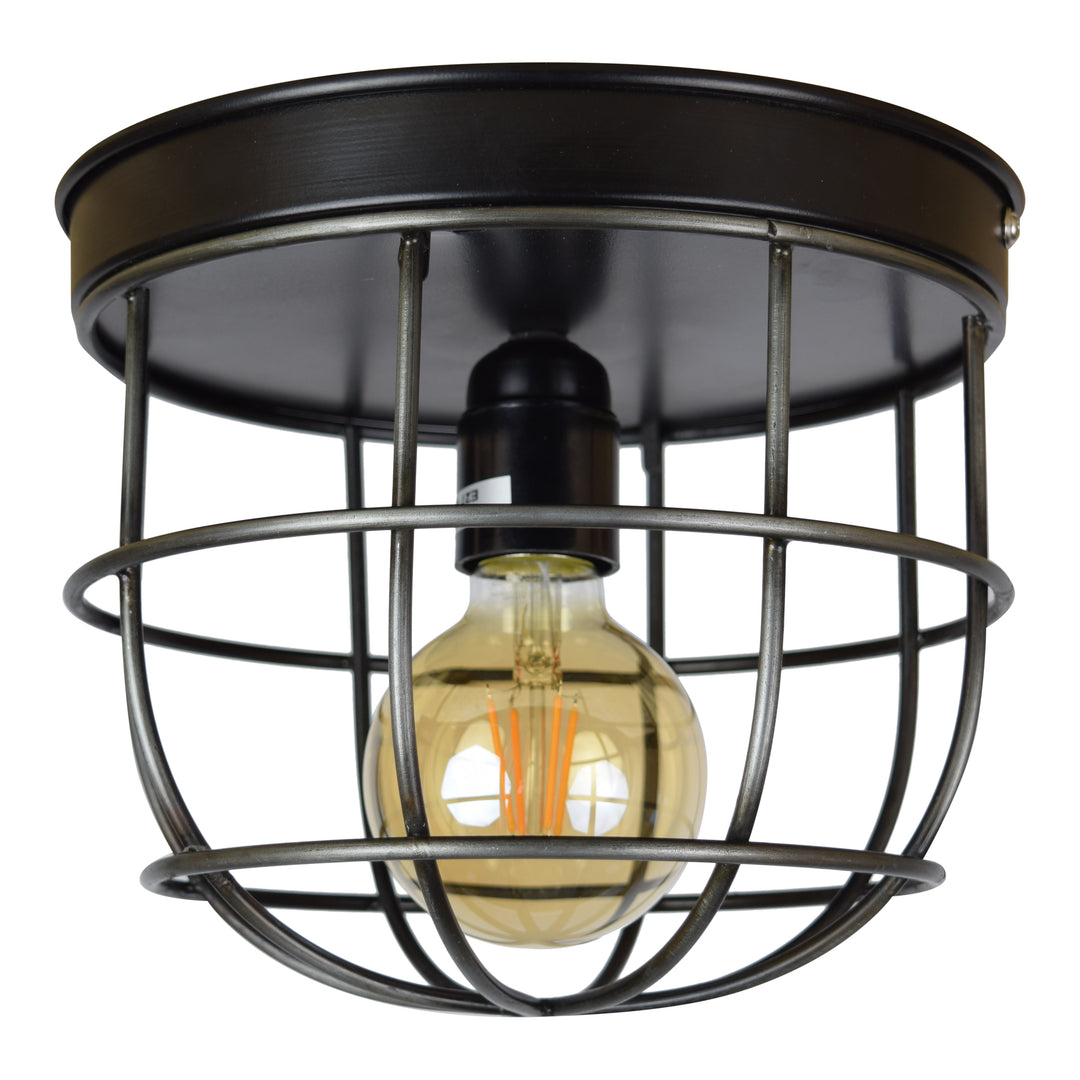 Plafondlamp Barn large Ø22 x 21 vintage black
