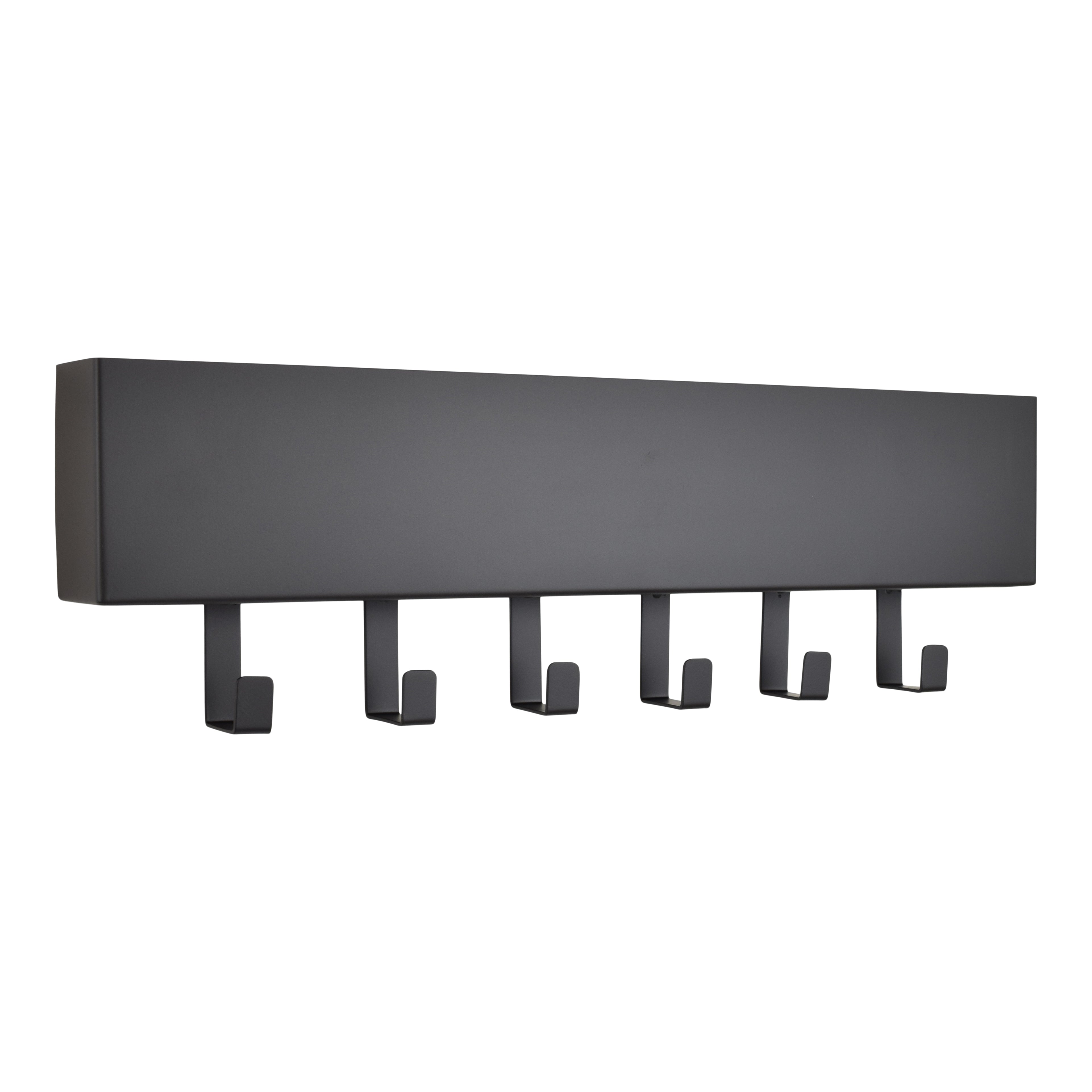 LOFT42 Mula Wandkapstok - 61x19x6 - Beige - Metaal - 6 haken | Leen Bakker