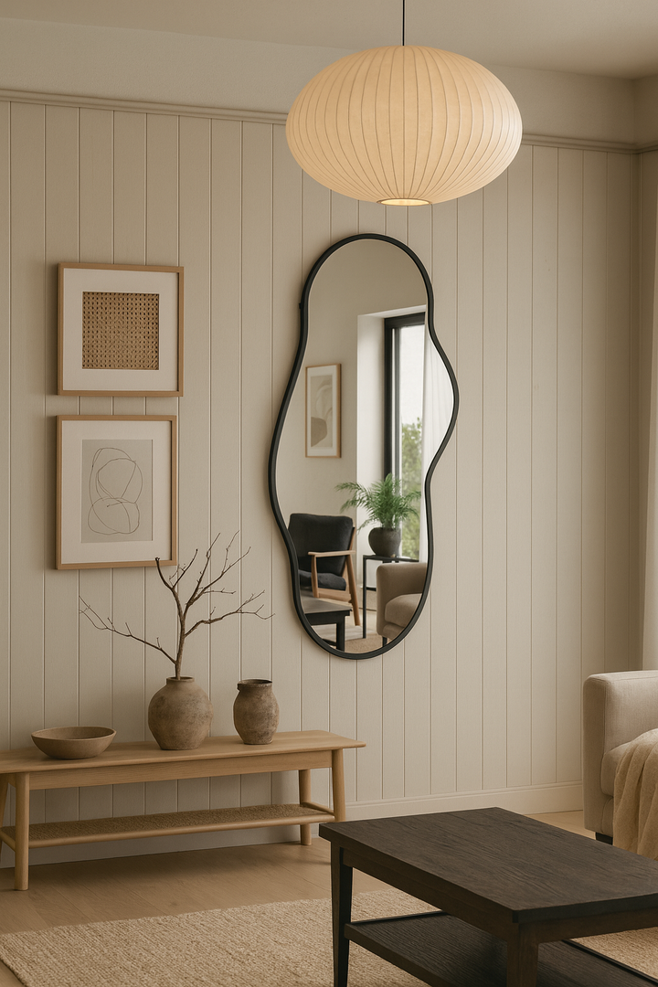 LOFT42 Miroir Amibe Noir