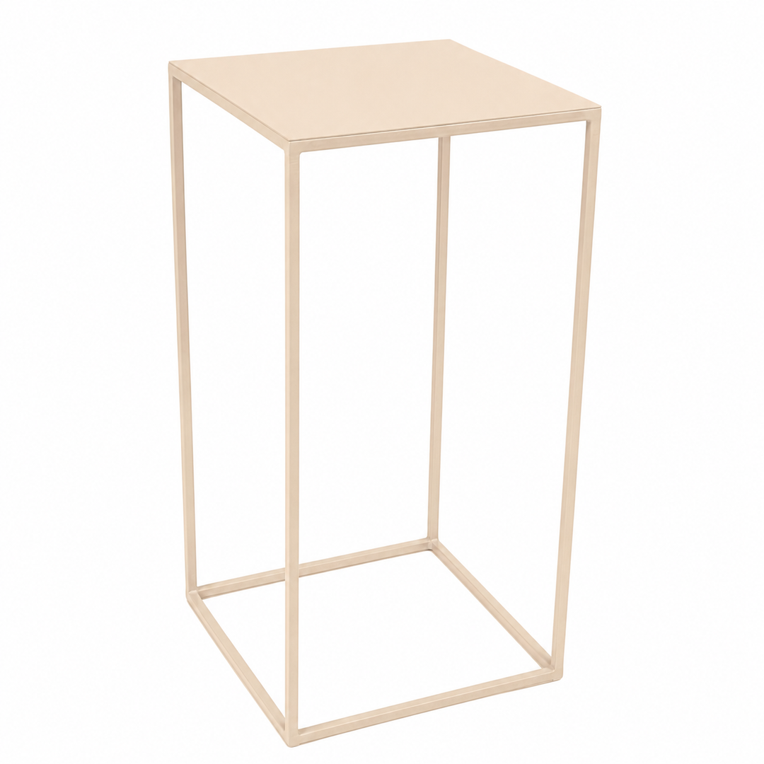 LOFT42 Pillar Plantenzuil - Metaal - Beige - 70x36x36