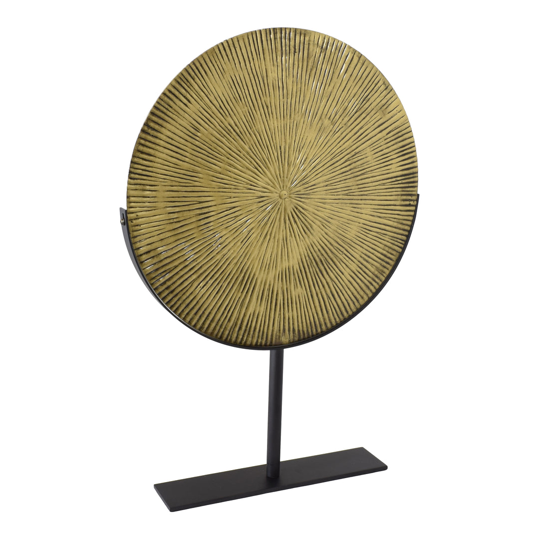 LOFT42 Burst Ornament op voet - Messing Metaal Ø36cm