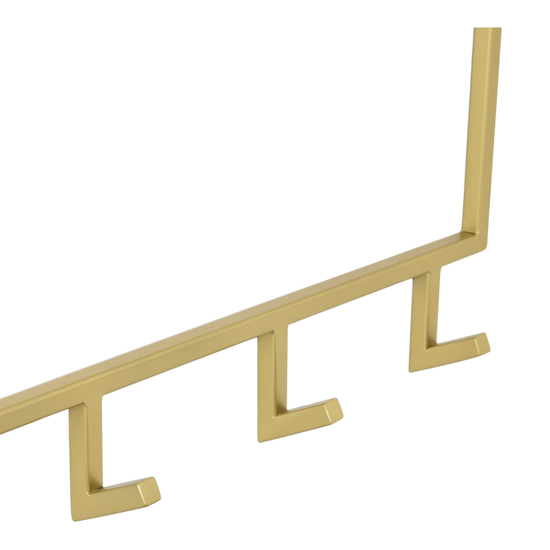 LOFT42 Jip Kapstok - 12 haken - Metaal - Goud - 100x80x33