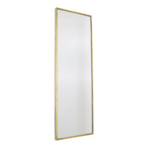 LOFT42 Industry Rectangle Spiegel - Metaal - antiek Messing - 120x40x4