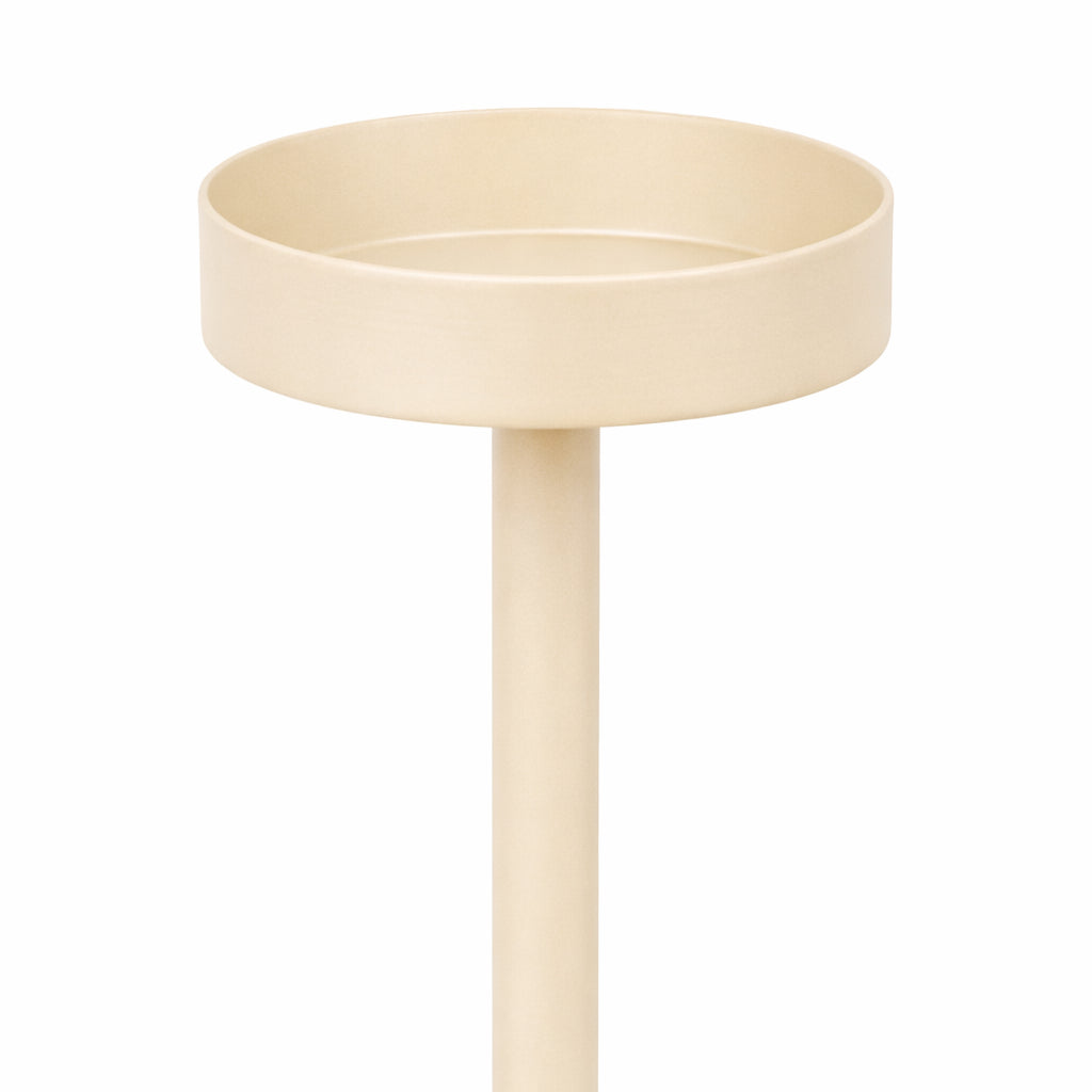 LOFT42 Bougeoir de sol Eve Rond - Métal Beige
