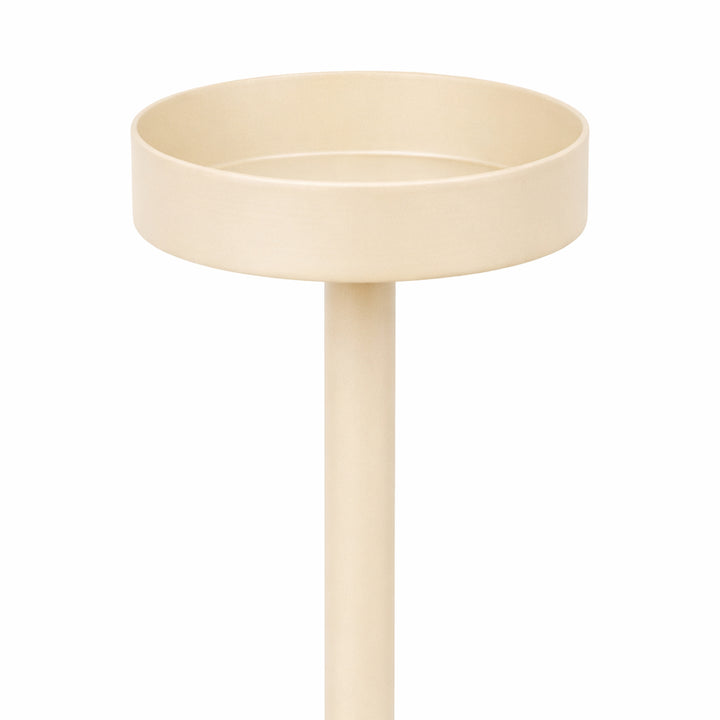 LOFT42 Bougeoir de sol Eve Rond - Métal Beige