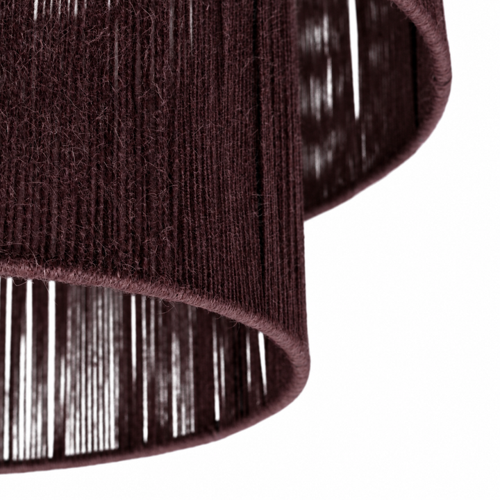 Urban Interiors - Plafondlamp - Diro Jute Bruin - Ø45