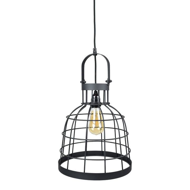 Suspension Bucket Large Ø30cm, noir