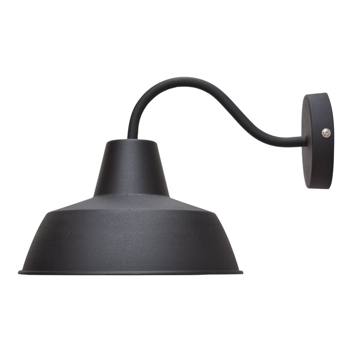 Wandlampenschirm ø27cm. Vintage Schwarz