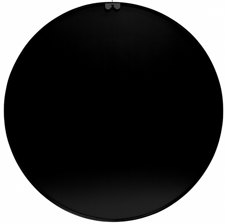 XXL Spiegel Rond 120cm Zwart