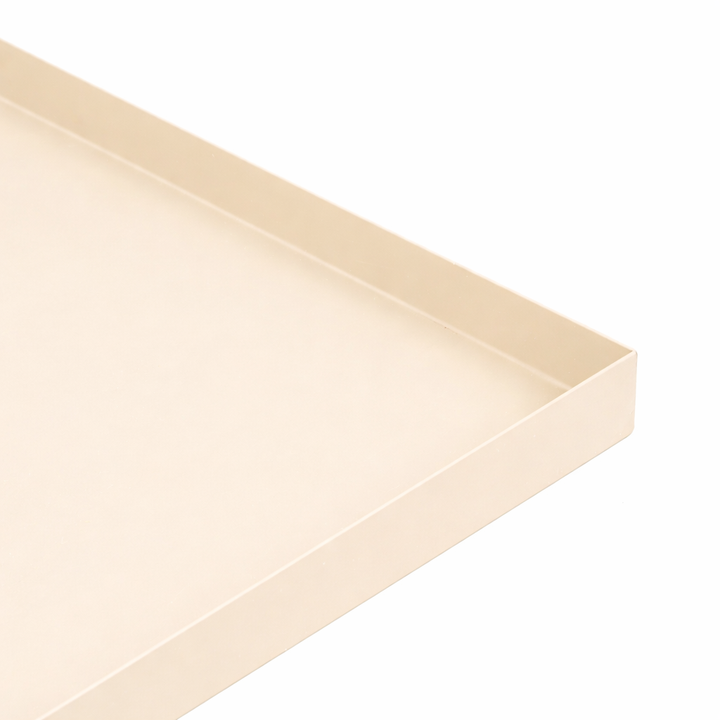 LOFT42 Brew Plateau en métal – Beige – 60x60