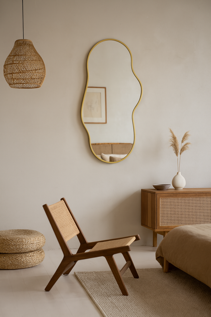 LOFT42 Miroir Amibe Or