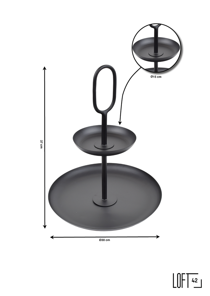 LOFT42 Paris Etagere – Metall – 2 Ebenen