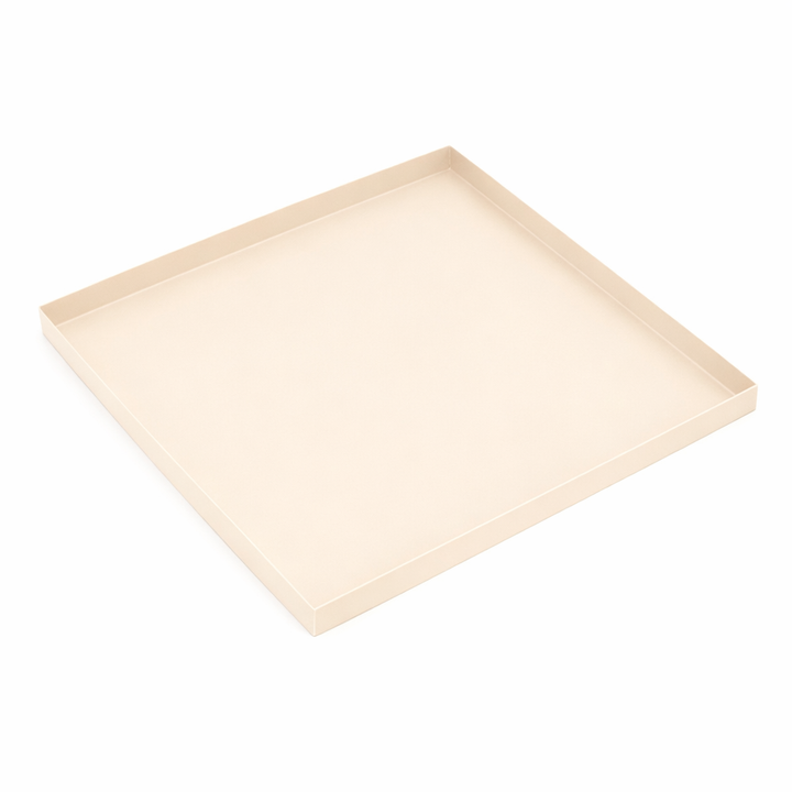 LOFT42 Brew Plateau en métal – Beige – 60x60